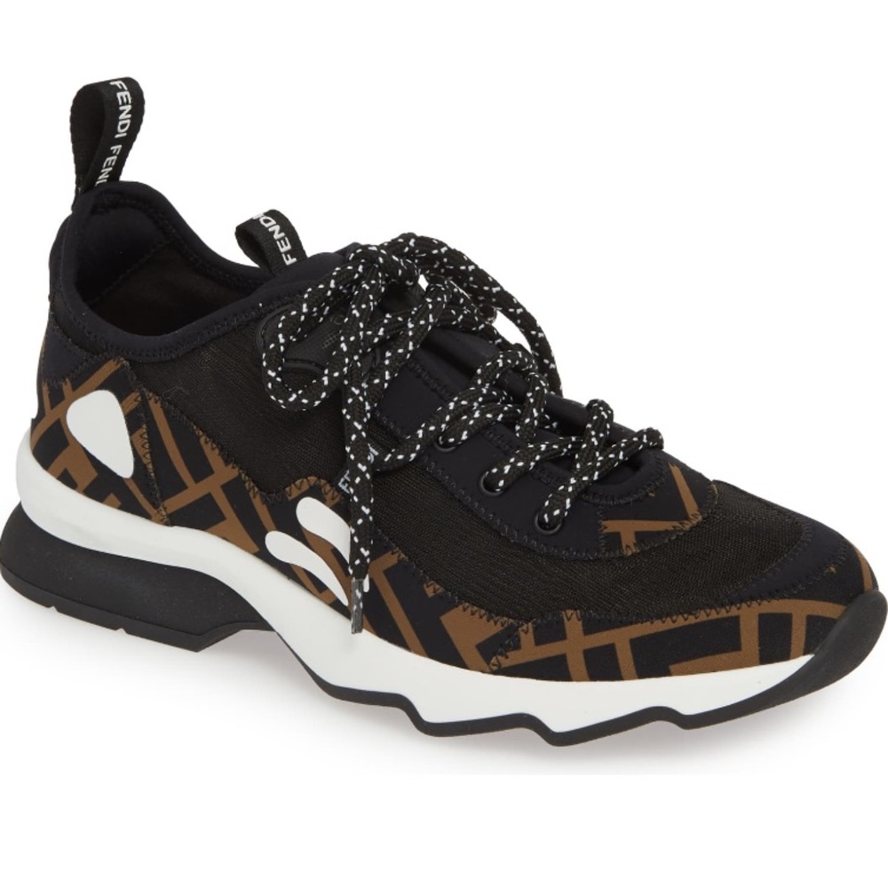 Fendi FF Patchwork Sneakers size 36 / 6